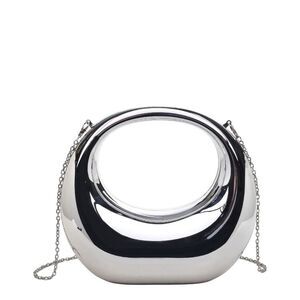 Urban Expressions Bess Evening Clutch, Silver